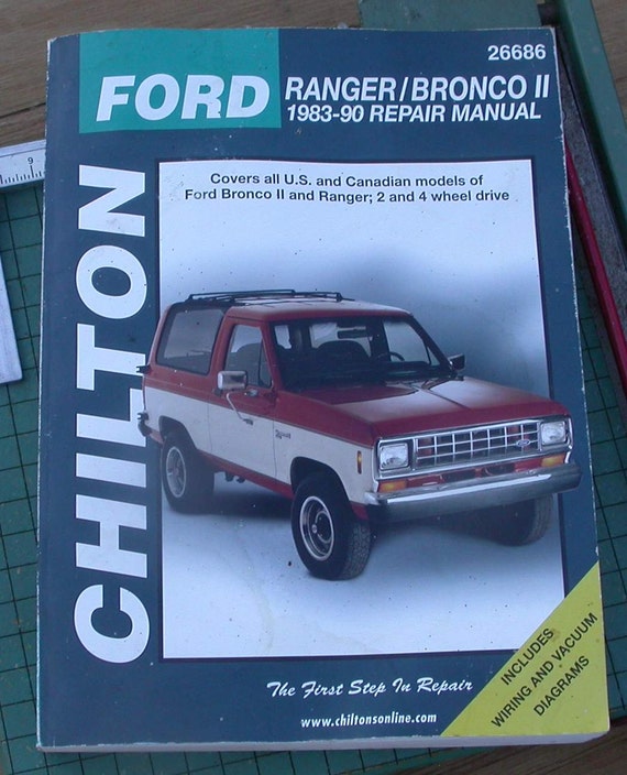 88 Ford bronco 2 chilton #10