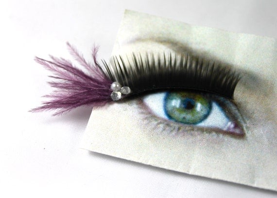 mardi gras eyelashes