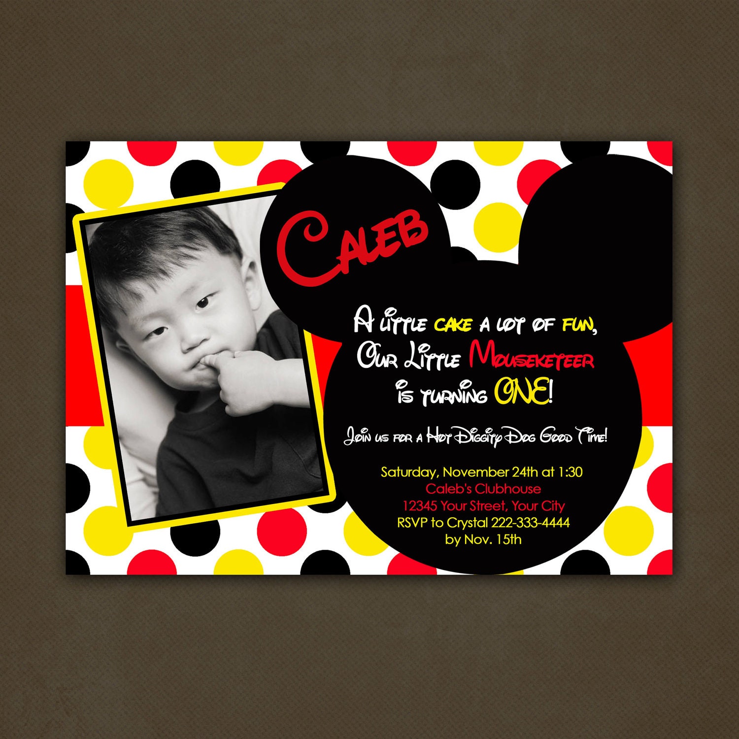 Mickey Mouse Birthday Invitations With Pictures 9