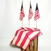 Vintage Flag style duffel bag
