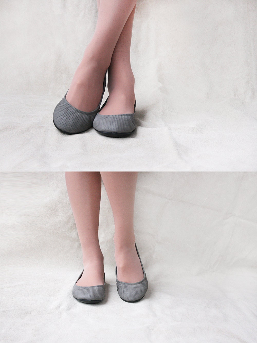 handmade leather ballet flats