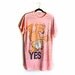 YES // GARFIELD Pink Vintage 70's Shirt Dress