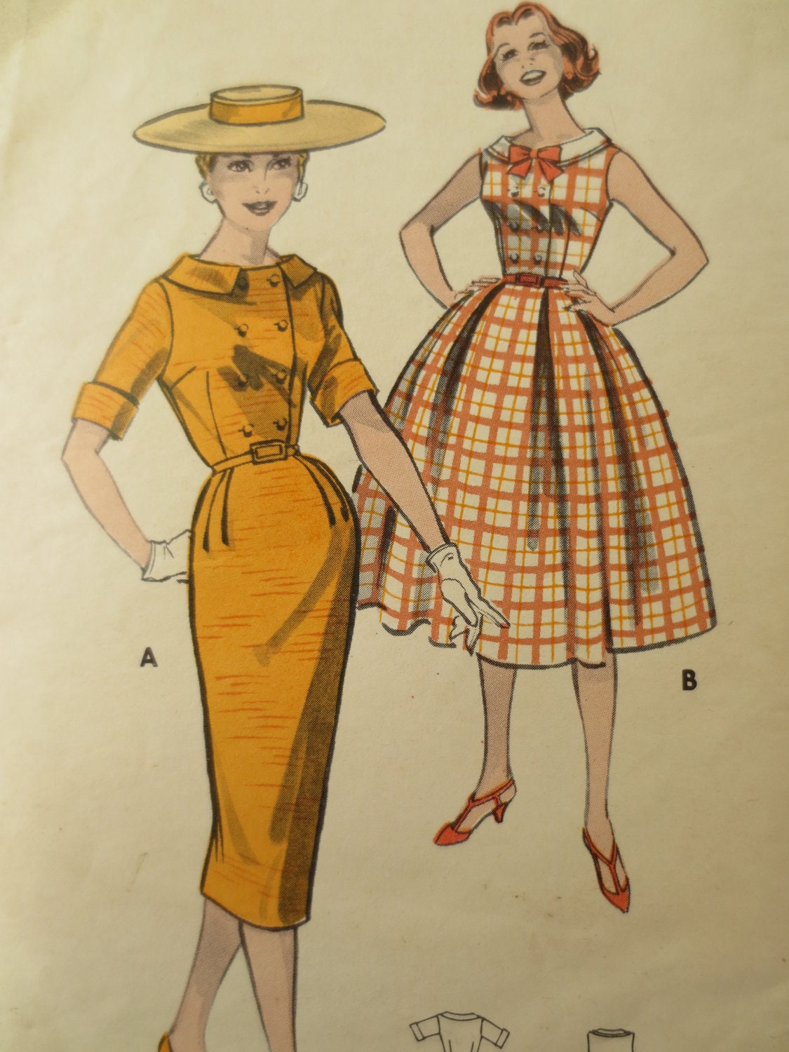 Vintage Patterns Dress 16