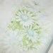 Daisies Bed Sheet in Blue, Gray and Green Flowers Floral Print Full Double Size Flat by Springmaid
