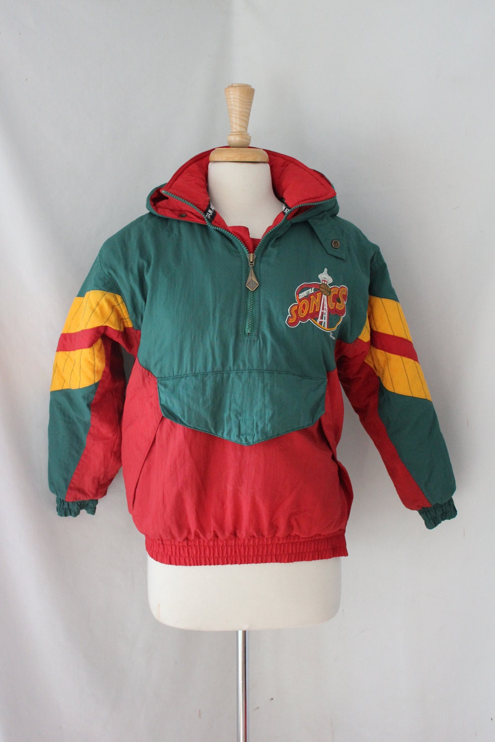 Throwback Seattle Supersonics NBA Jacket Sonics Basketball