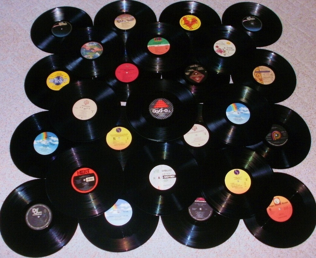 1980's MUSIC Lot of 25 Vinyl Record Albums for