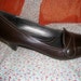 Vintage Ladies Leather Pumps by Naturalizer with 2 Inch Heel Size 9 1/2 Narrow Only 10 USD