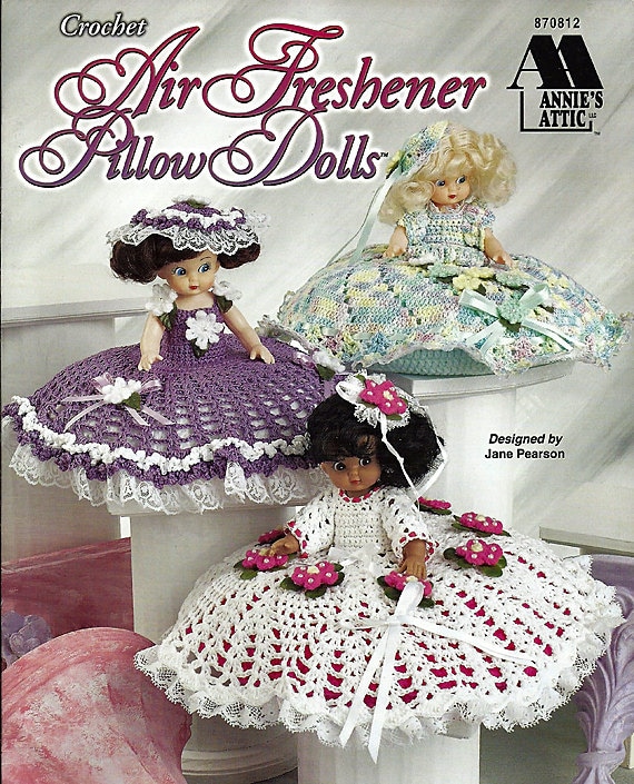 crochet pillow dolls