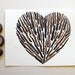 Driftwood Heart - Original Painting - Watercolor Art by Marisa Redondo