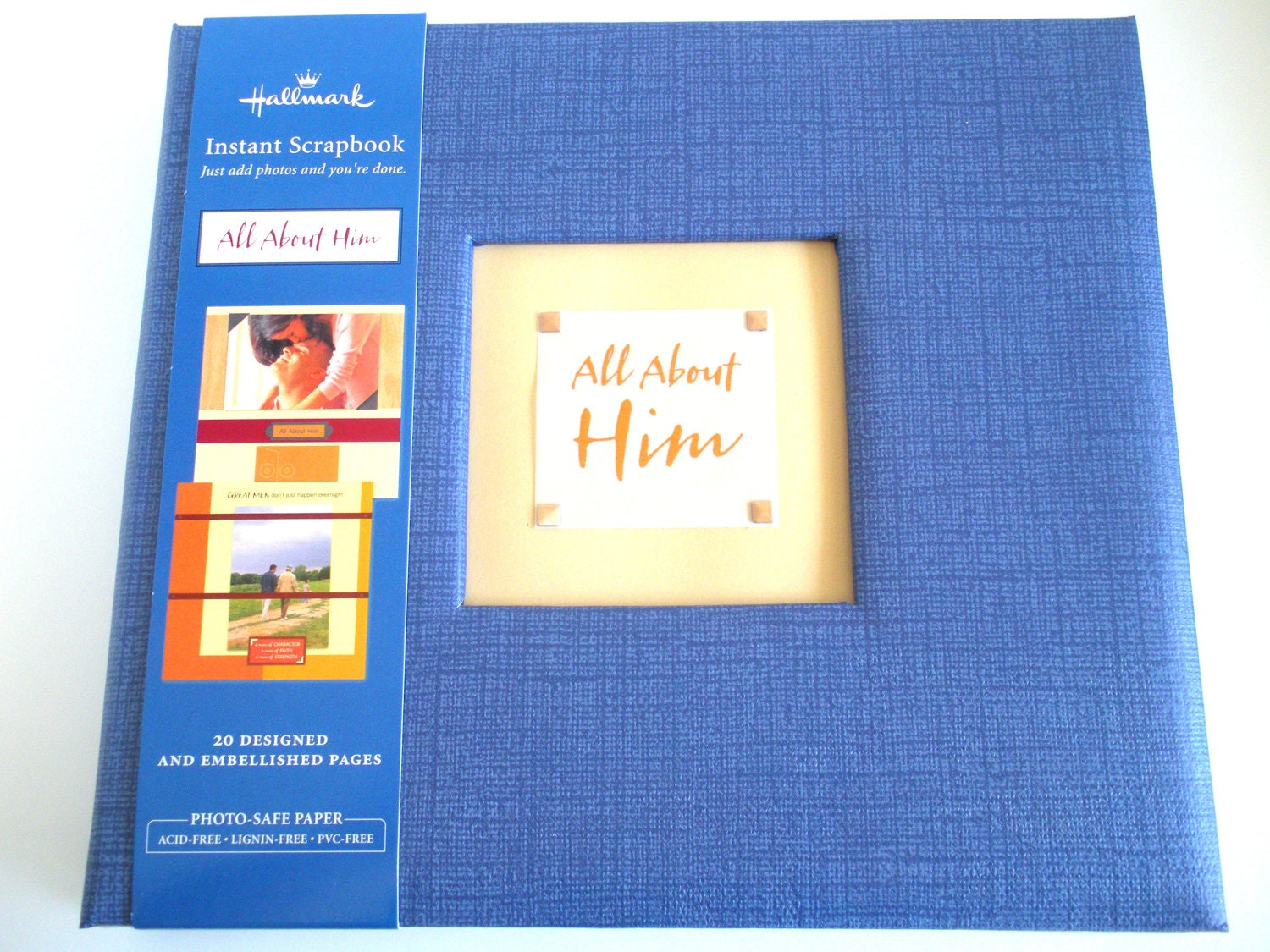 Men Scrapbook Kit All About Him. Complete Hallmark 20