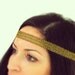 Bronze Bohemian Gold Head band-Hippie Headbands