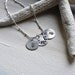 Sterling Silver Engagement or Newlywed Necklace - Anniversary - Special Date