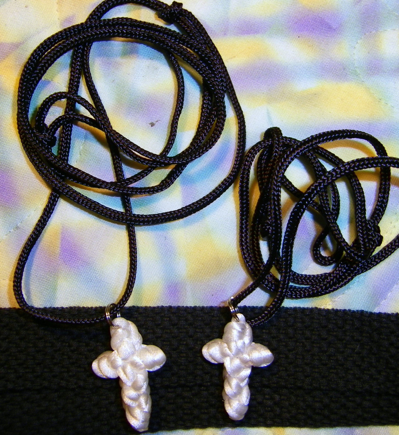 sailors cross knot pendant by OHaraHandmade on Etsy