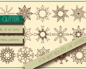 Digital Fonts | INSTANT DOWNLOAD | Glitter Font Family | six font files | True Type Fonts (.ttf)
