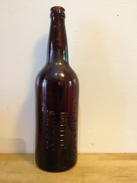 Early 1900s Antique Beer Bottle