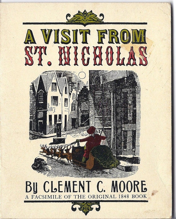 who wrote the poem a visit from st nicholas