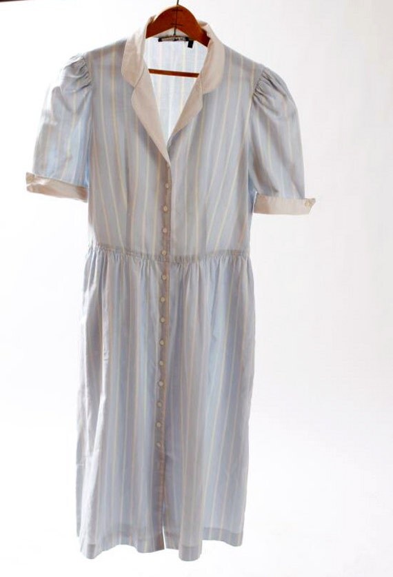 Vintage Hunters Run Dress in Powder Blue by shopundergroundattic