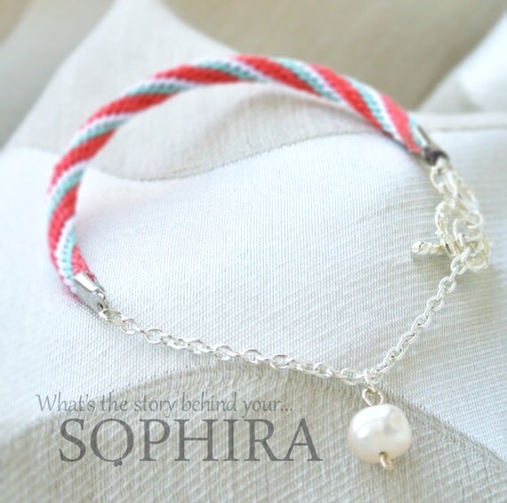 Single Pearl Sophira Bracelet Great for Bridesmaids Gifts