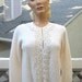 Clearance 1960's Vintage Beaded Cardigan Sweater with Rhinestones Medium 35 Bust