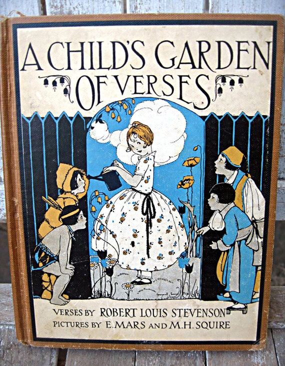 Vintage A Child's Garden of Verses book rare