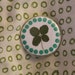 Genuine Real Four Leaf Clover Shamrock Pin. Your Piece of green for St. Patrick's Day Irish Good Luck