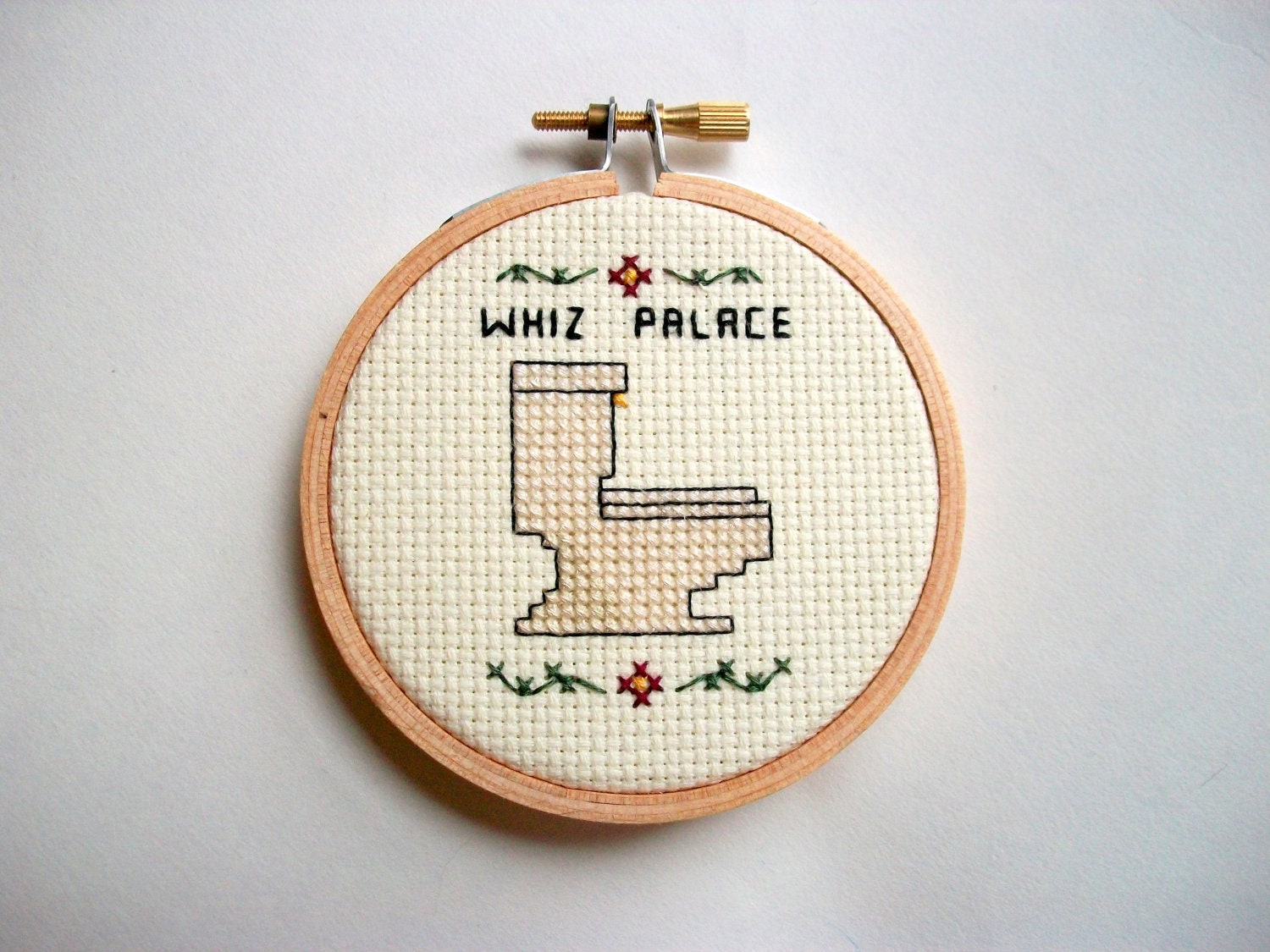 Whiz Palace Cross Stitch decorate your bathroom all fancy