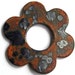 Handmade Stoneware Flower Focal