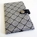 Celtic Knot Kindle Fire Cover, Black and Cream