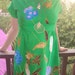 Colorful Empire Tunic Dress. Babydoll.