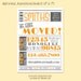 Custom Modern Vintage Retro Moving Announcement / Housewarming Invite Invitation Digital Design - Typography / We Have Moved - Printable