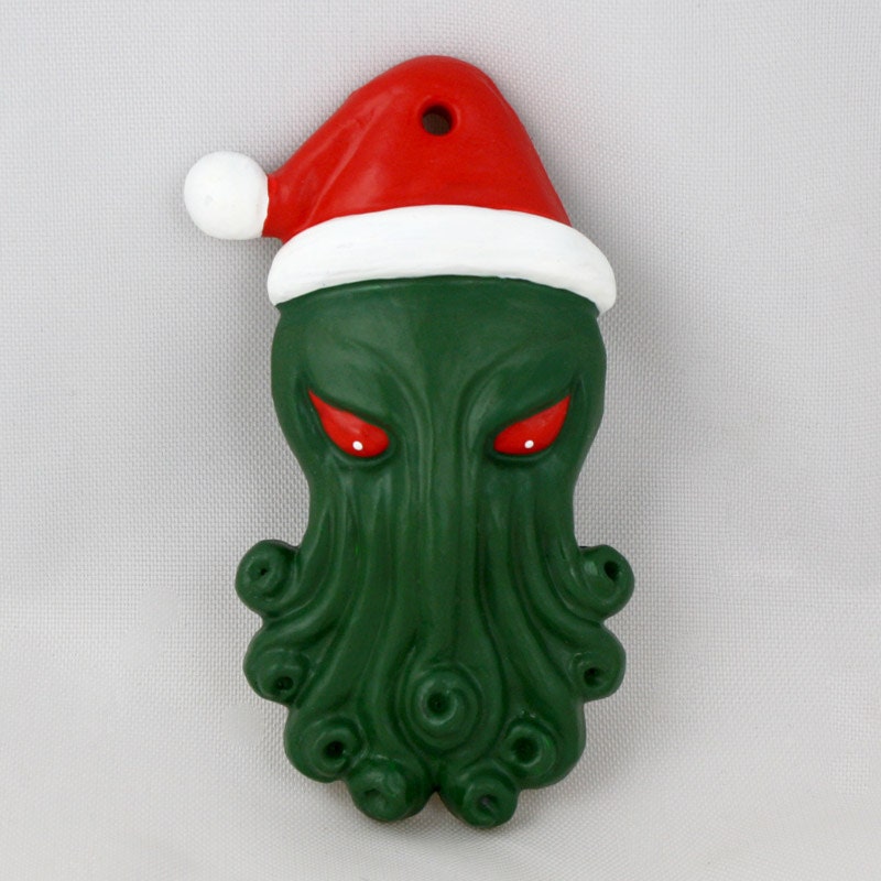 santa cthulhu ornament santa cthulhu ornament
