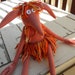 RESERVED for Pitboss Fiery Goblin Doll with three extra heads