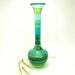 Sea Glass- Hand Painted Glass Bud Vase- Ocean Colors Home Decor