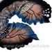 Halloween gift 20% discount Felted Scarf Wrap Shawl made from Wool Silk Teal Black White Coffee Butterfly