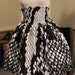 Cascading Snakeskin Shirred Skirt - Size XS-M