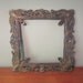 Large Vintage 14 Inch Ornate Brass Frame