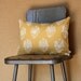 Heart Blossom Pillow - 12 x 16 Removable Pillow Cover with Insert