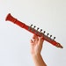 Vintage Red Flute