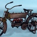 1912 reproduction working motorcycle for bears