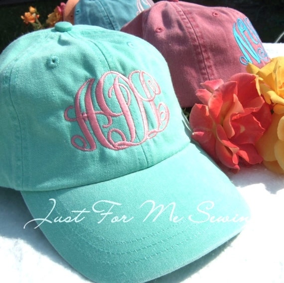 Monogrammed Baseball Hat