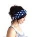 Blue with White Polka Dot Headband