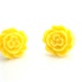Yellow Flower Earrings