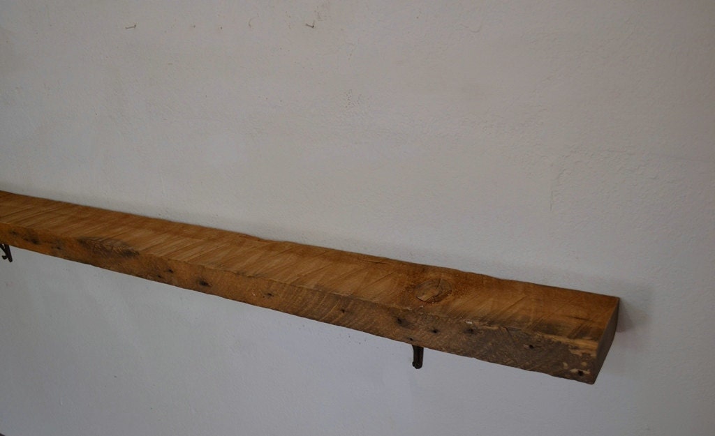 Extra large reclaimed wood wall shelf beautiful 72x6x8