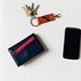 The Small Francis Wallet in Navy