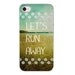 hipster iPhone 4 case . iphone 4s cover with quote . dreamy beach photography . typography . in stock . gift for her . Let's Run Away