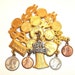 Money Tree pin brooch Coins Gold Bar REG 14.00