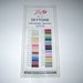 Vintage Lily Skytone Mercerized Crochet Cotton Salesman's Sample Card