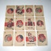 Miniature Vintage Slap Jack Playing Cards for Children Set of 12