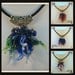 MADE TO ORDER Chihuly Inspired Chandelier squiggle Necklace - your choice of color