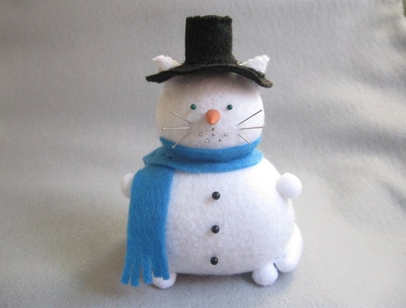 jelly cat snowman